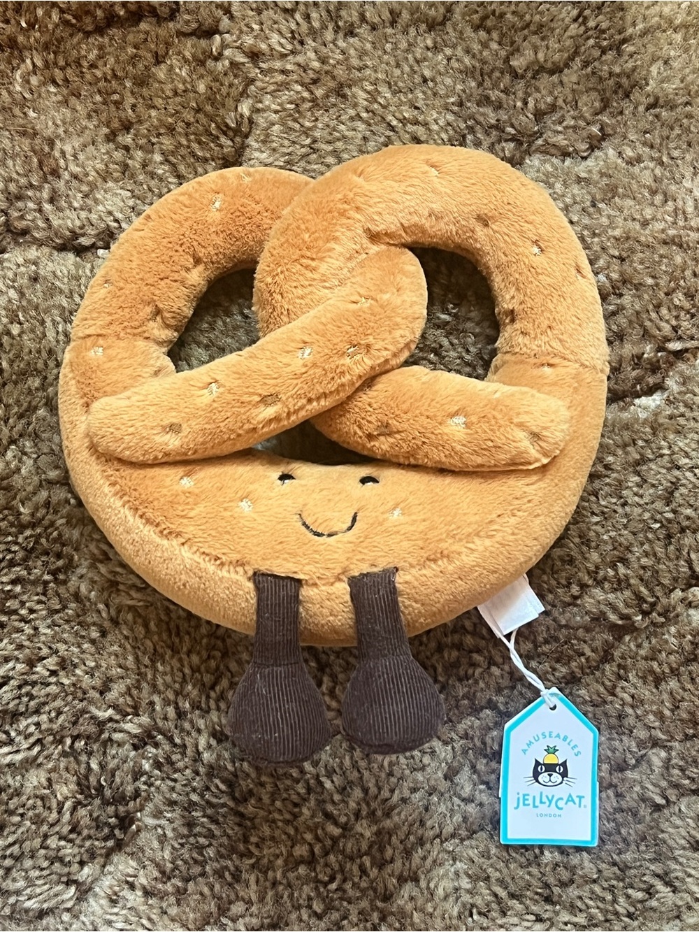 Jellycat Pretzel Plush Toy